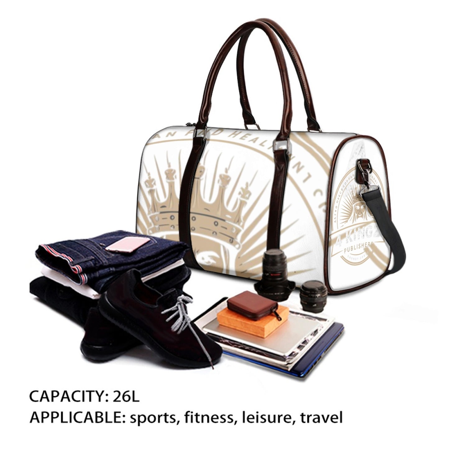 4 Kingz publishers luxury Duffle Bag