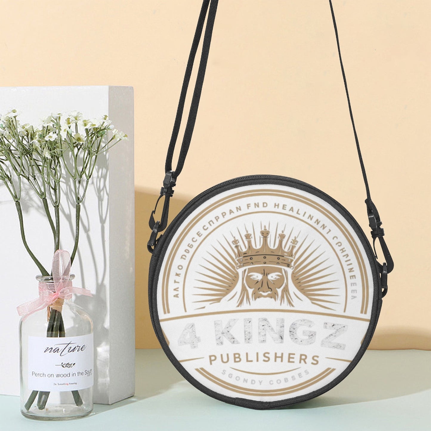 4 Kingz publishers Round Satchel Bag