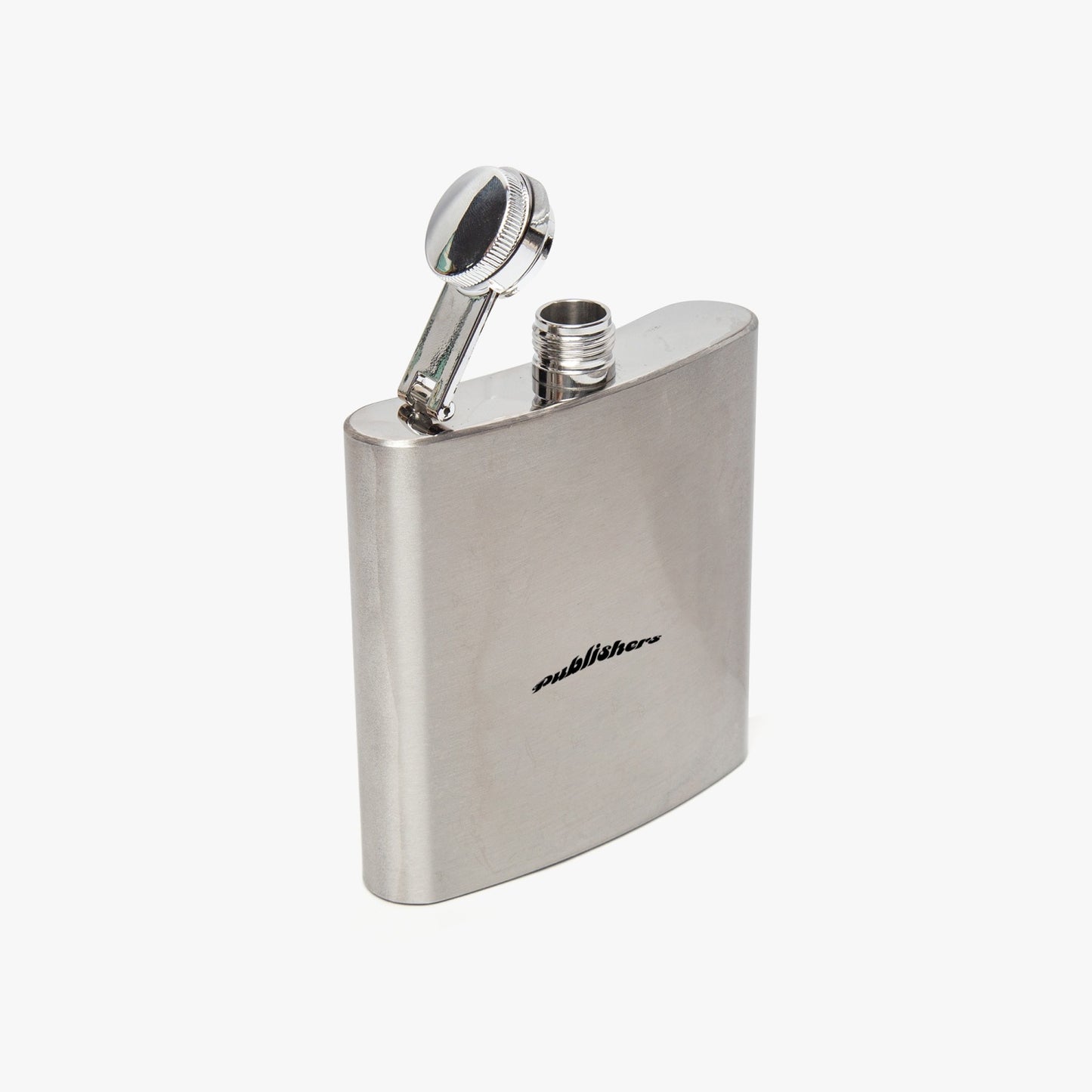 4 Kingz Publishers 6oz Stainless Steel Hip Flask