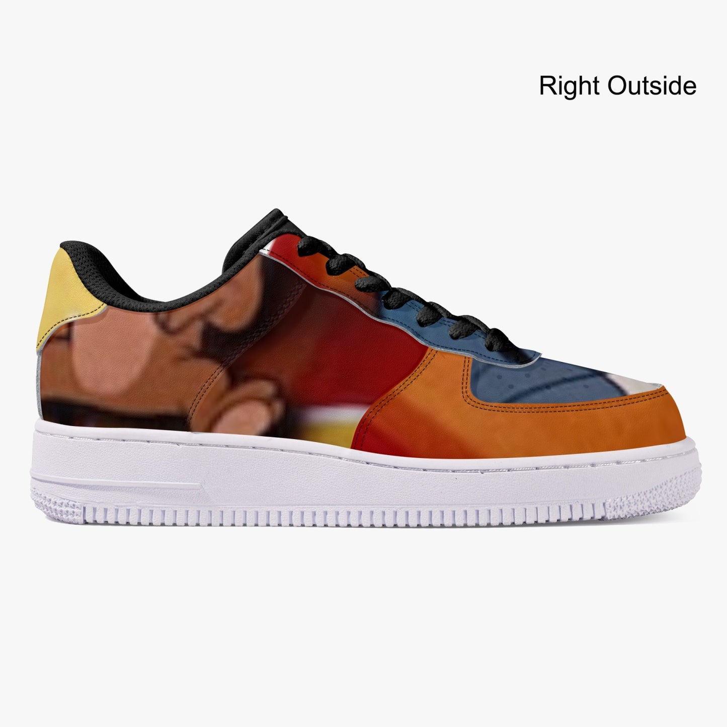 4 Kingz publishers Low-Top Leather Sports Sneakers