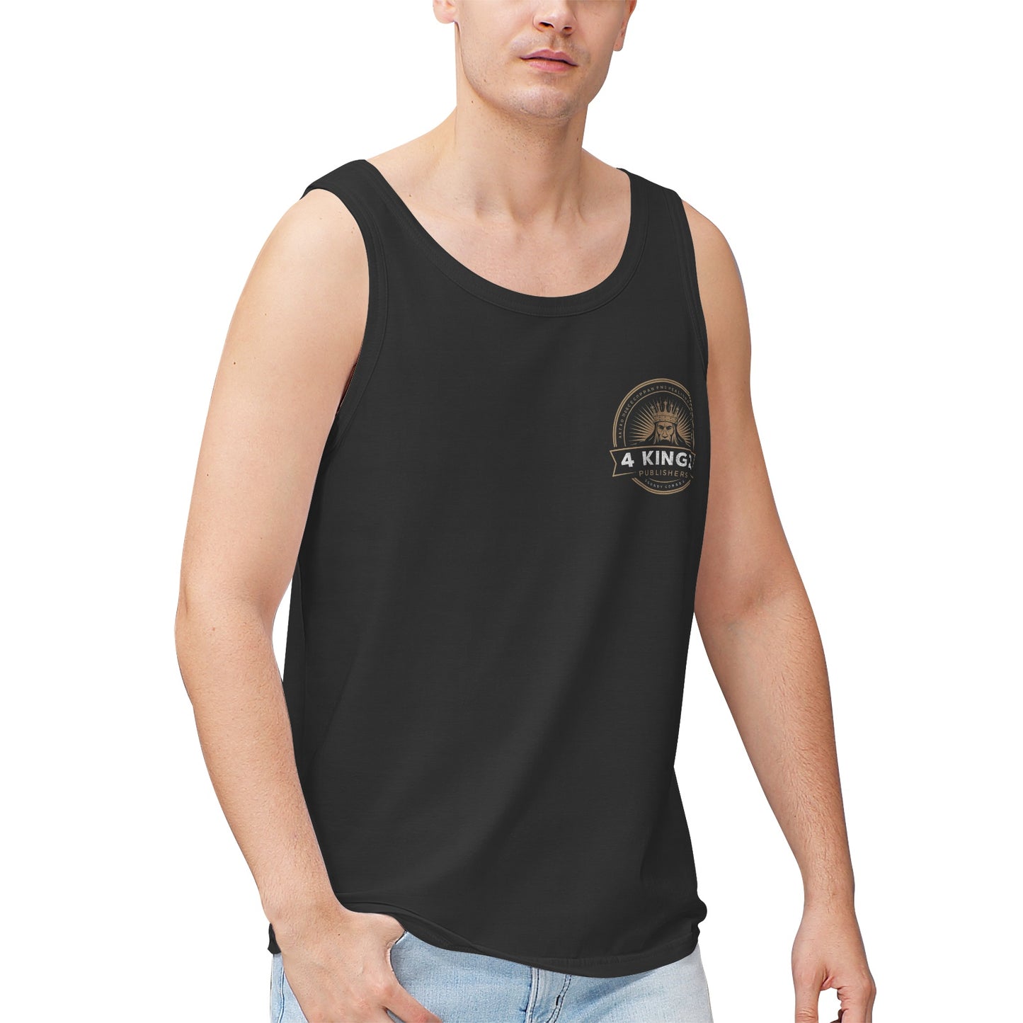 4 Kingz publishers Men's 100% Cotton Tank
