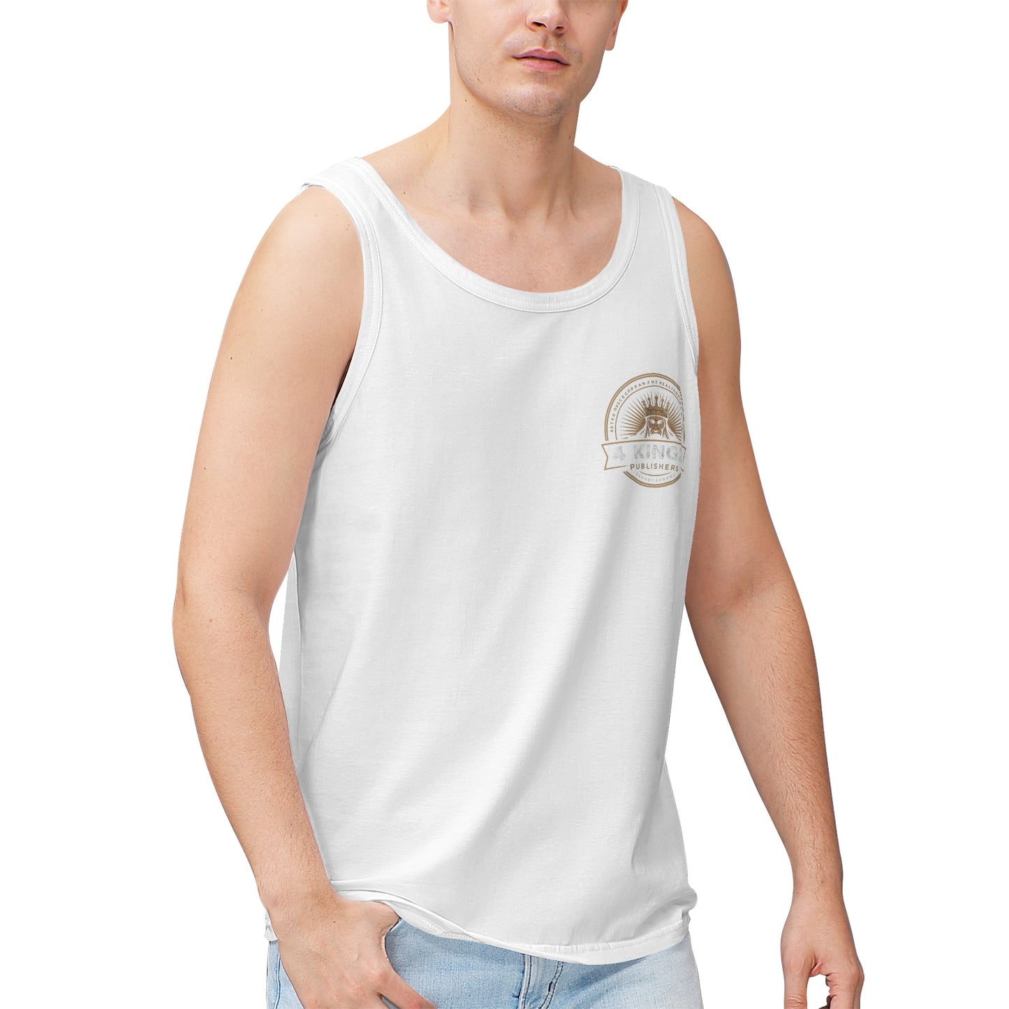 4 Kingz publishers Men's 100% Cotton Tank