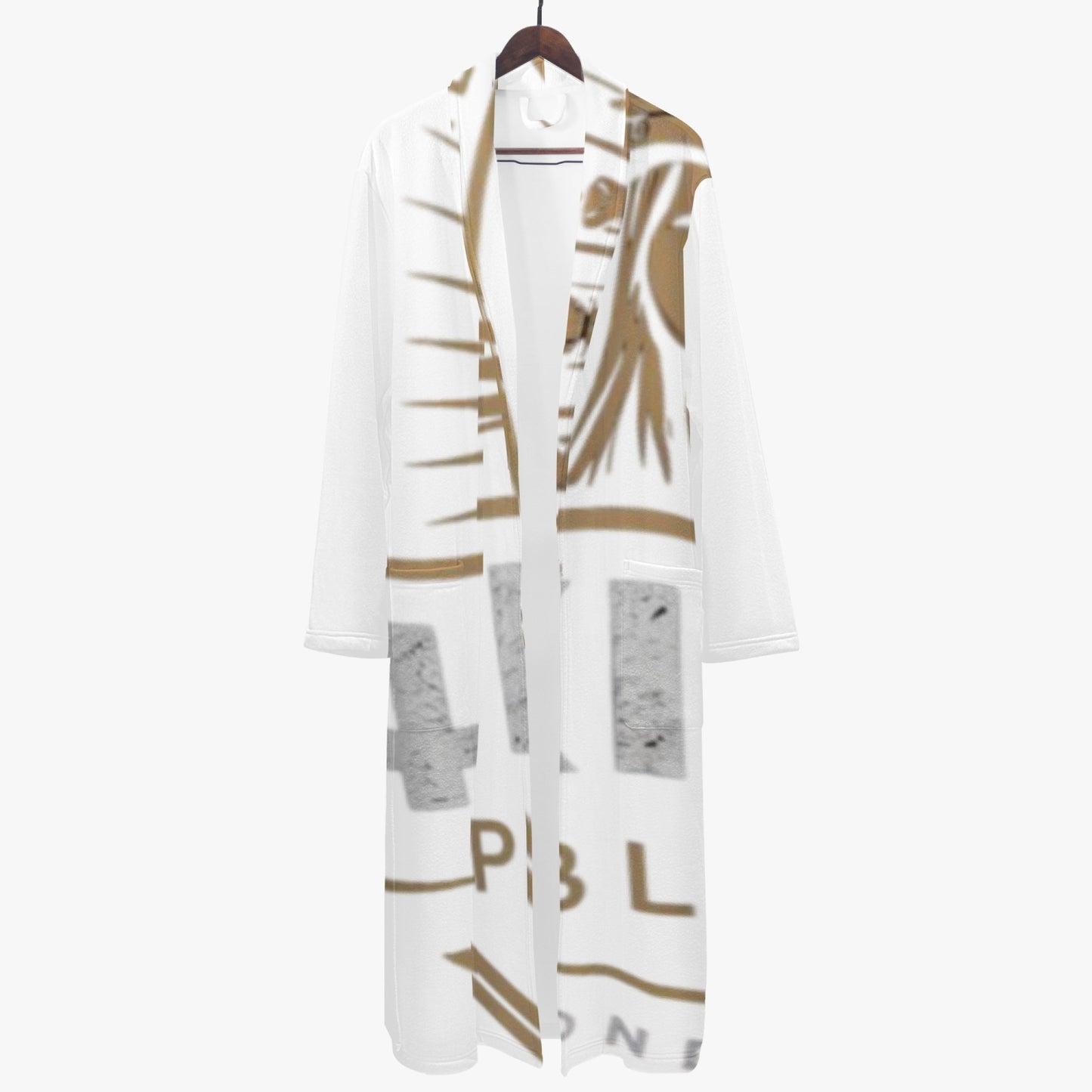 4 Kingz publishers Men's Loose-fitting Bathrobe