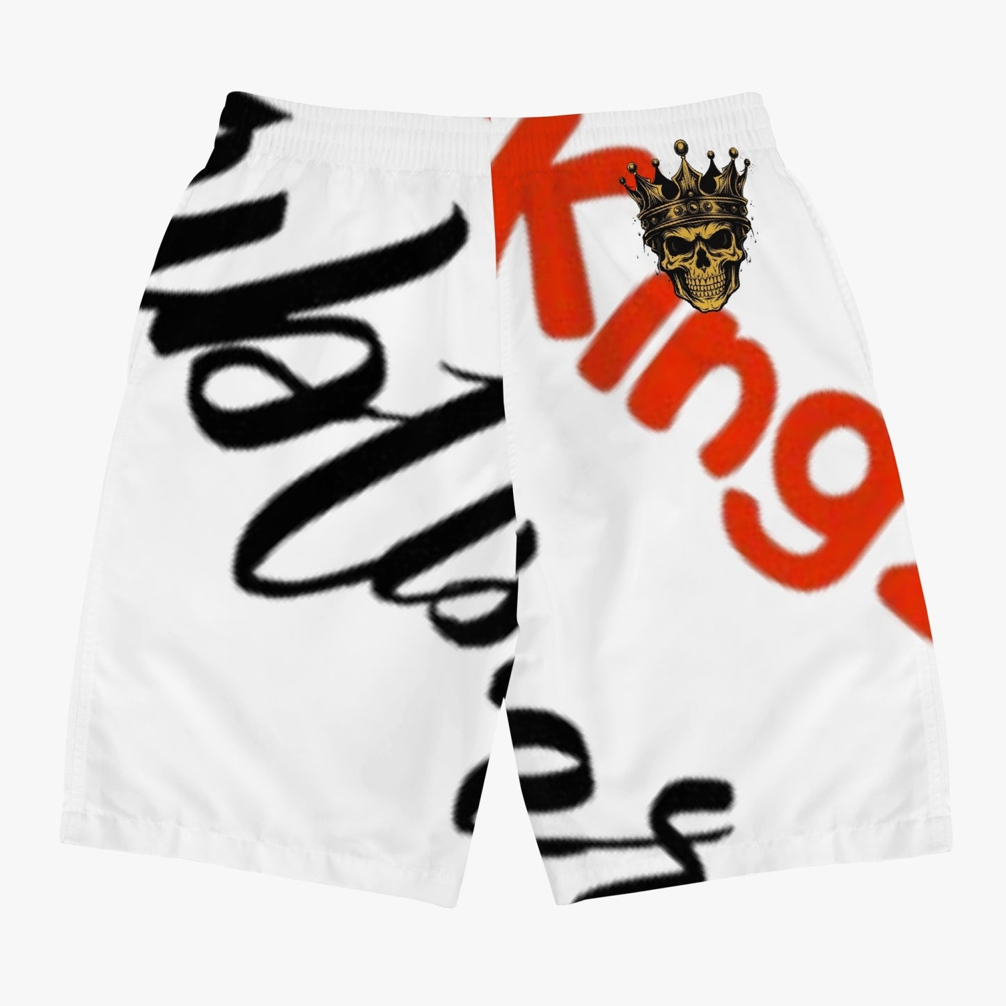 4 kingz publishers logo collabo AOP Men’s Board Shorts