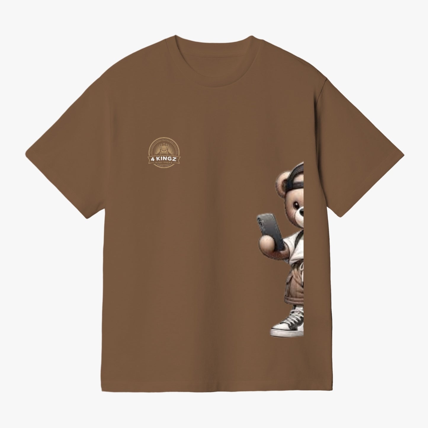 4 Kingz publishers teddy bear Unisex Garment-Dyed T-shirt