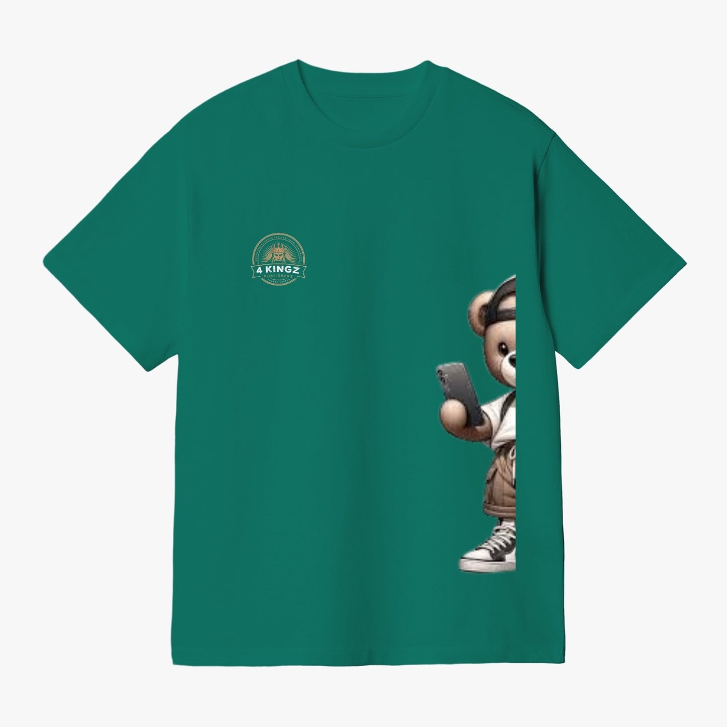 4 Kingz publishers teddy bear Unisex Garment-Dyed T-shirt