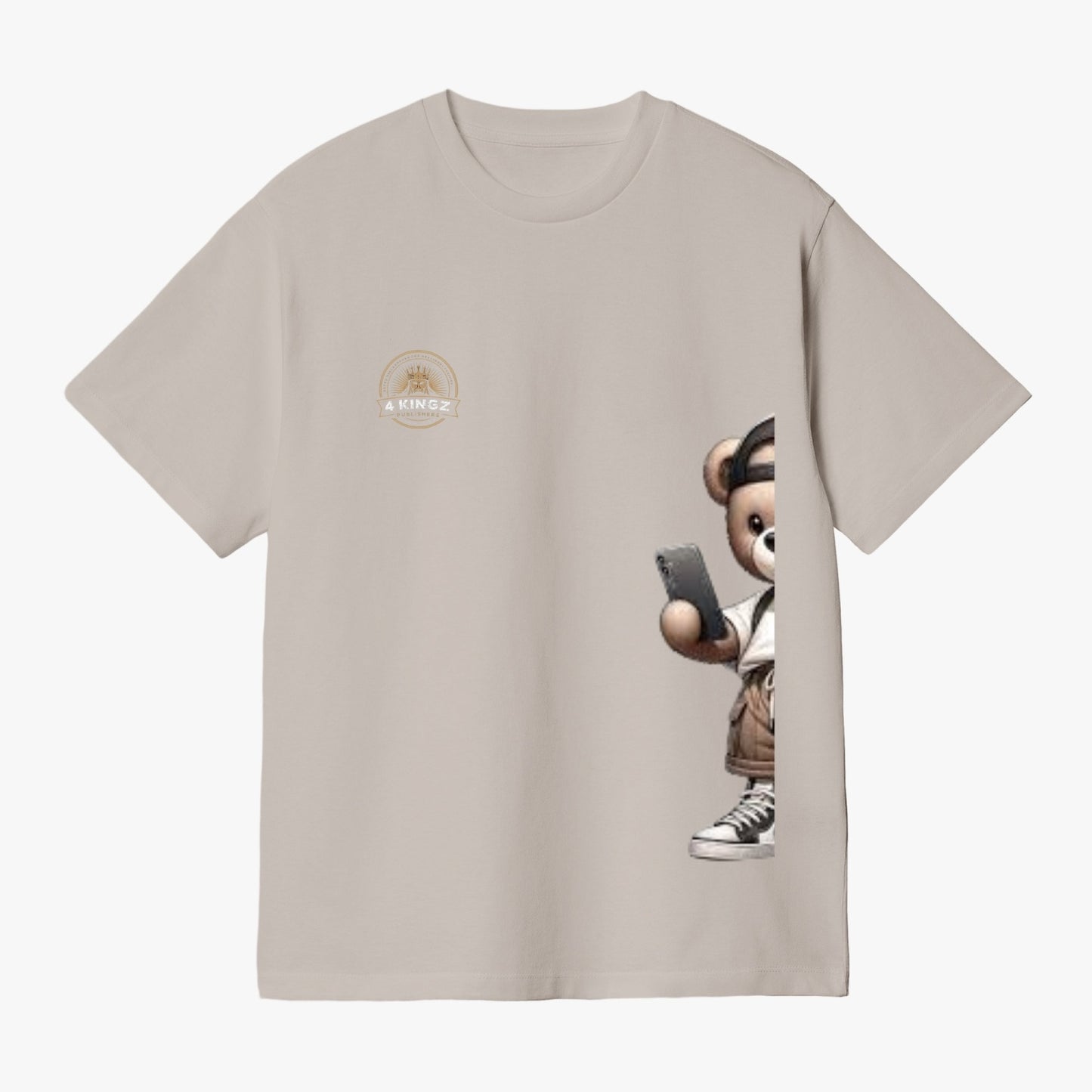 4 Kingz publishers teddy bear Unisex Garment-Dyed T-shirt
