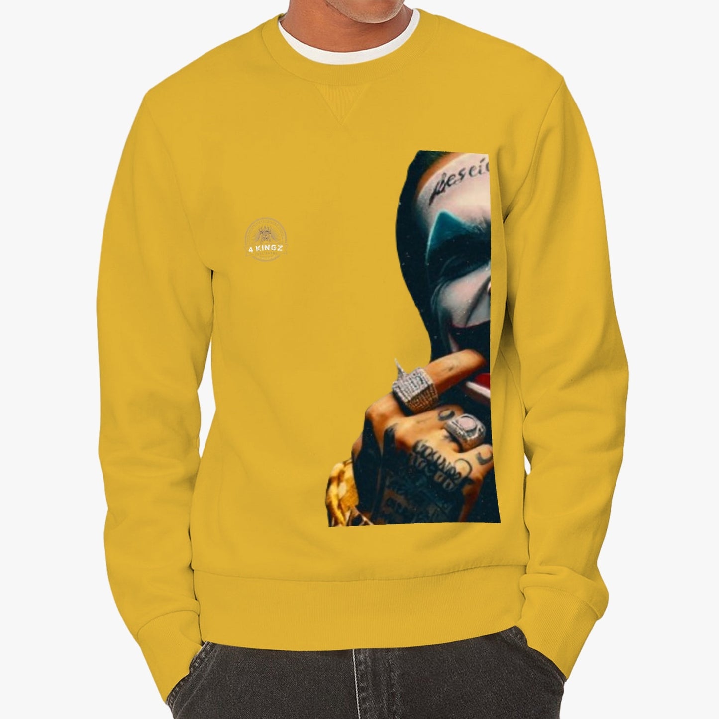 4 Kingz publishers jocker. Unisex Crewneck Sweatshirt