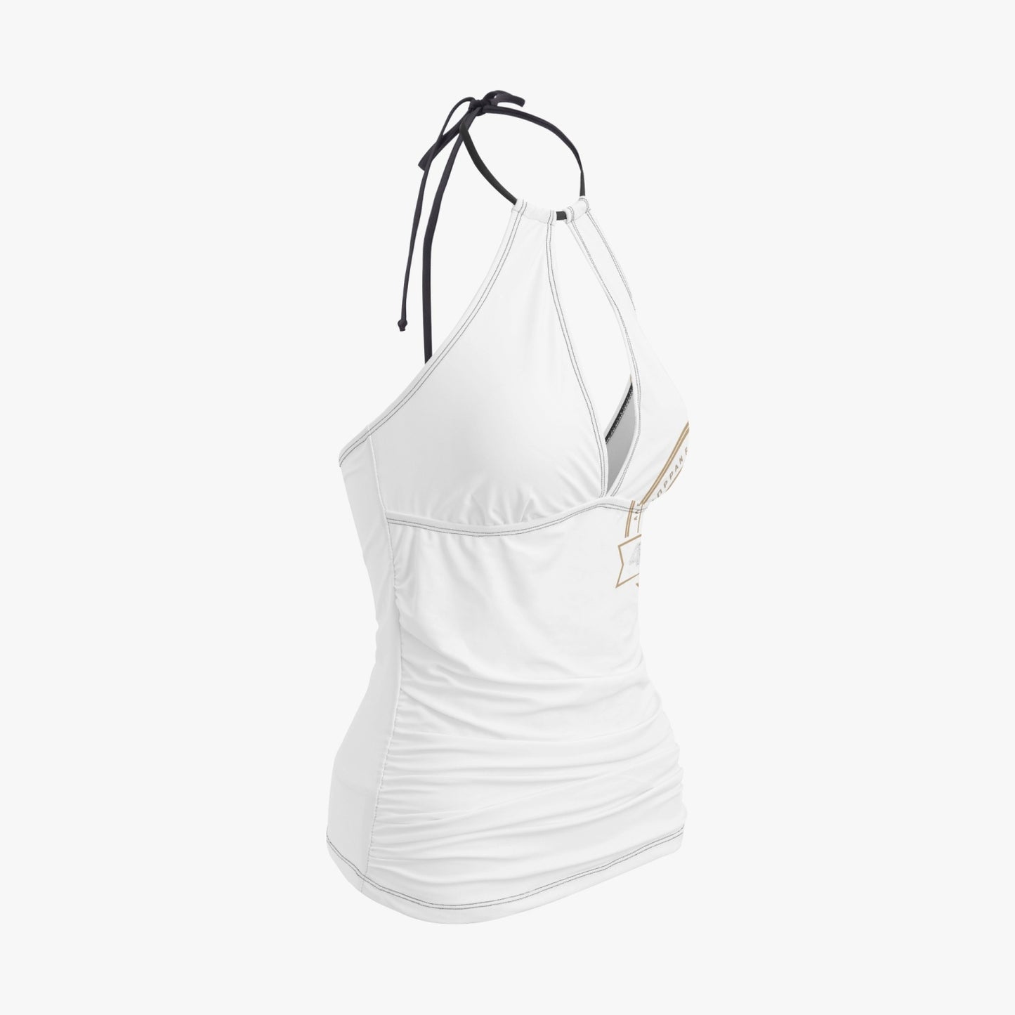 4 Kingz publishers Halter Top Two-Piece Tankini Swimsuit