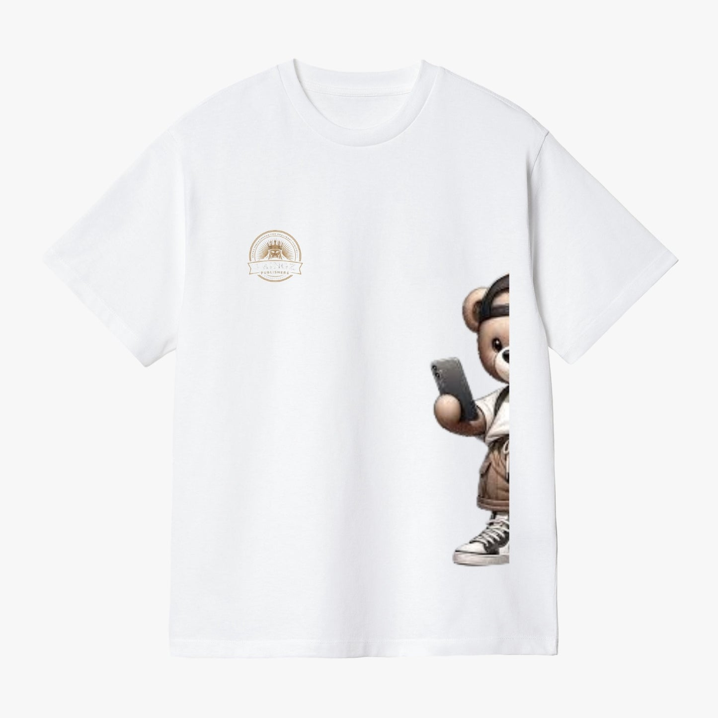 4 Kingz publishers teddy bear Unisex Garment-Dyed T-shirt