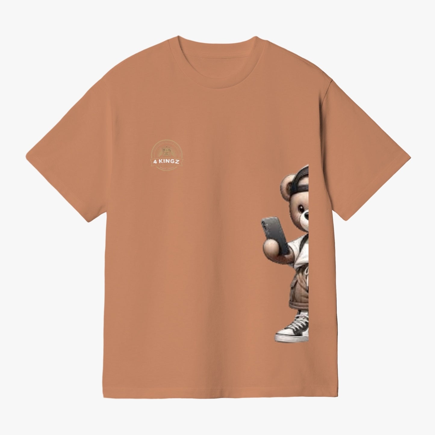 4 Kingz publishers teddy bear Unisex Garment-Dyed T-shirt