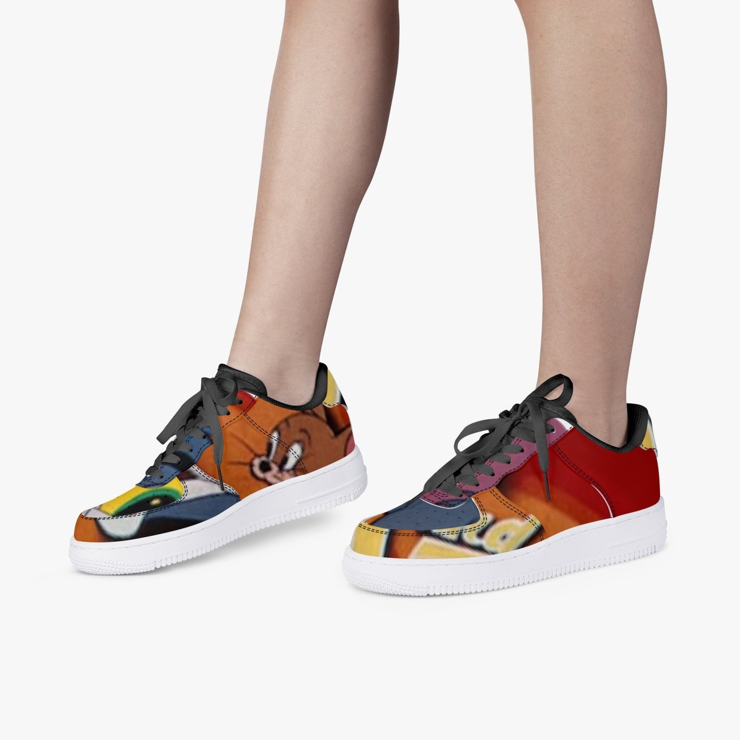 4 Kingz publishers Low-Top Leather Sports Sneakers