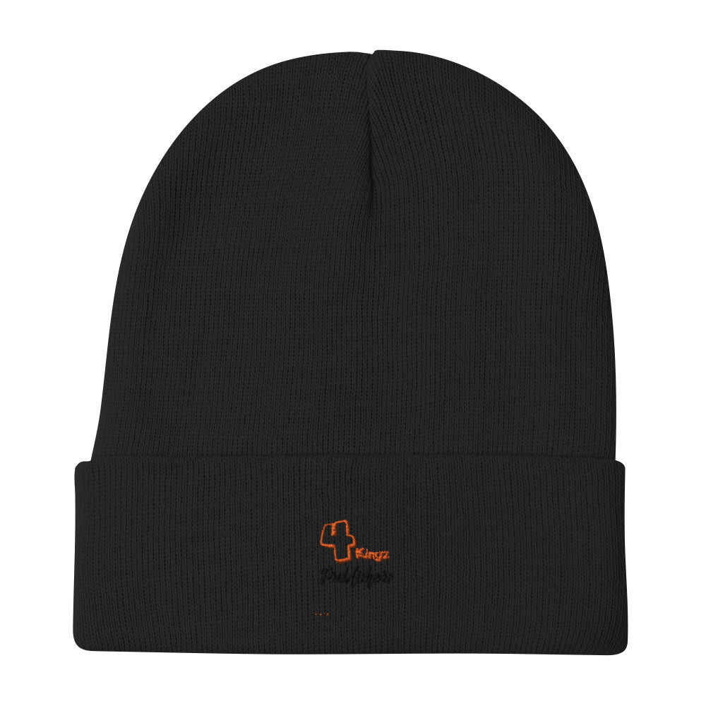 4 Kingz publishers Embroidered Beanie