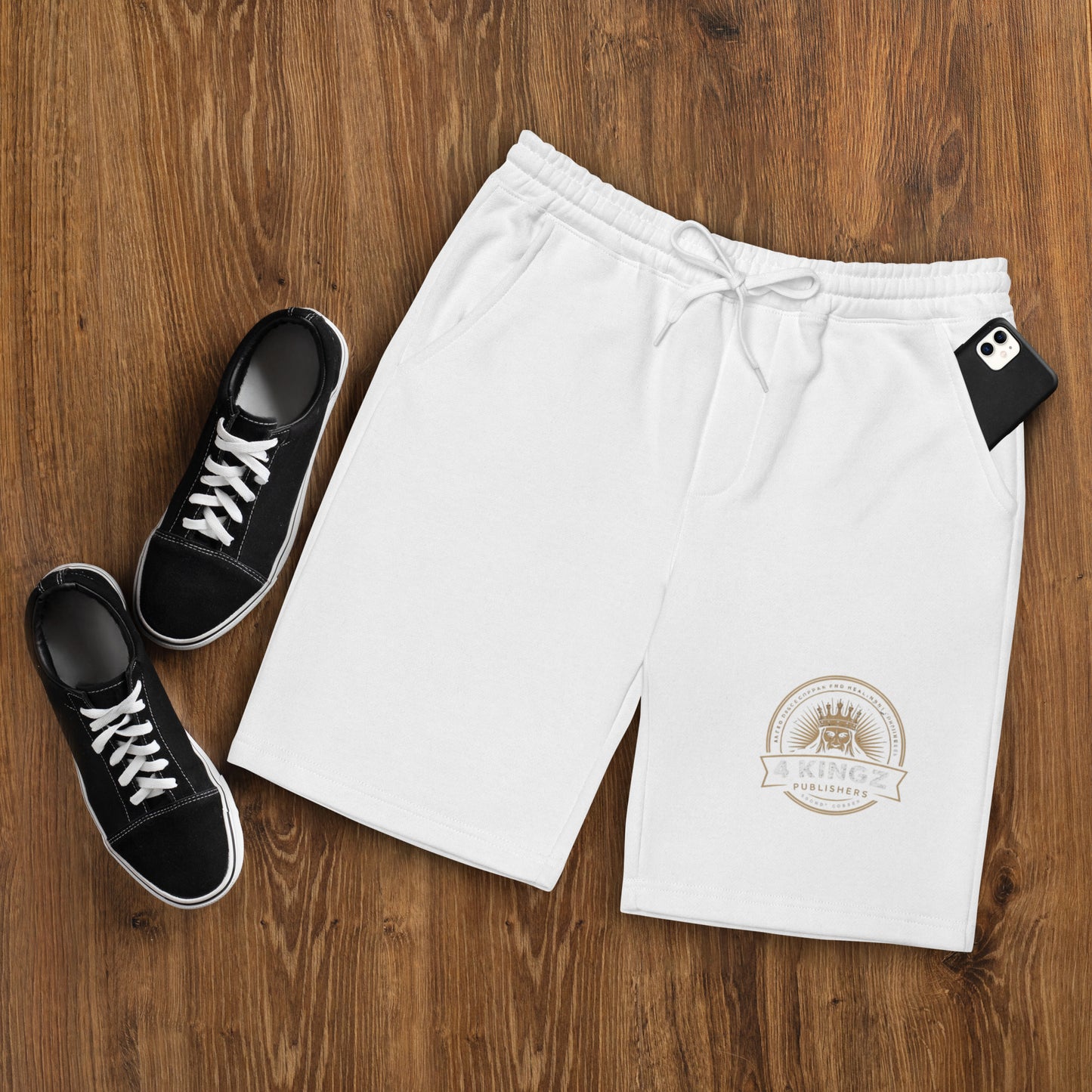 4 Kingz publishers Men's fleece shorts