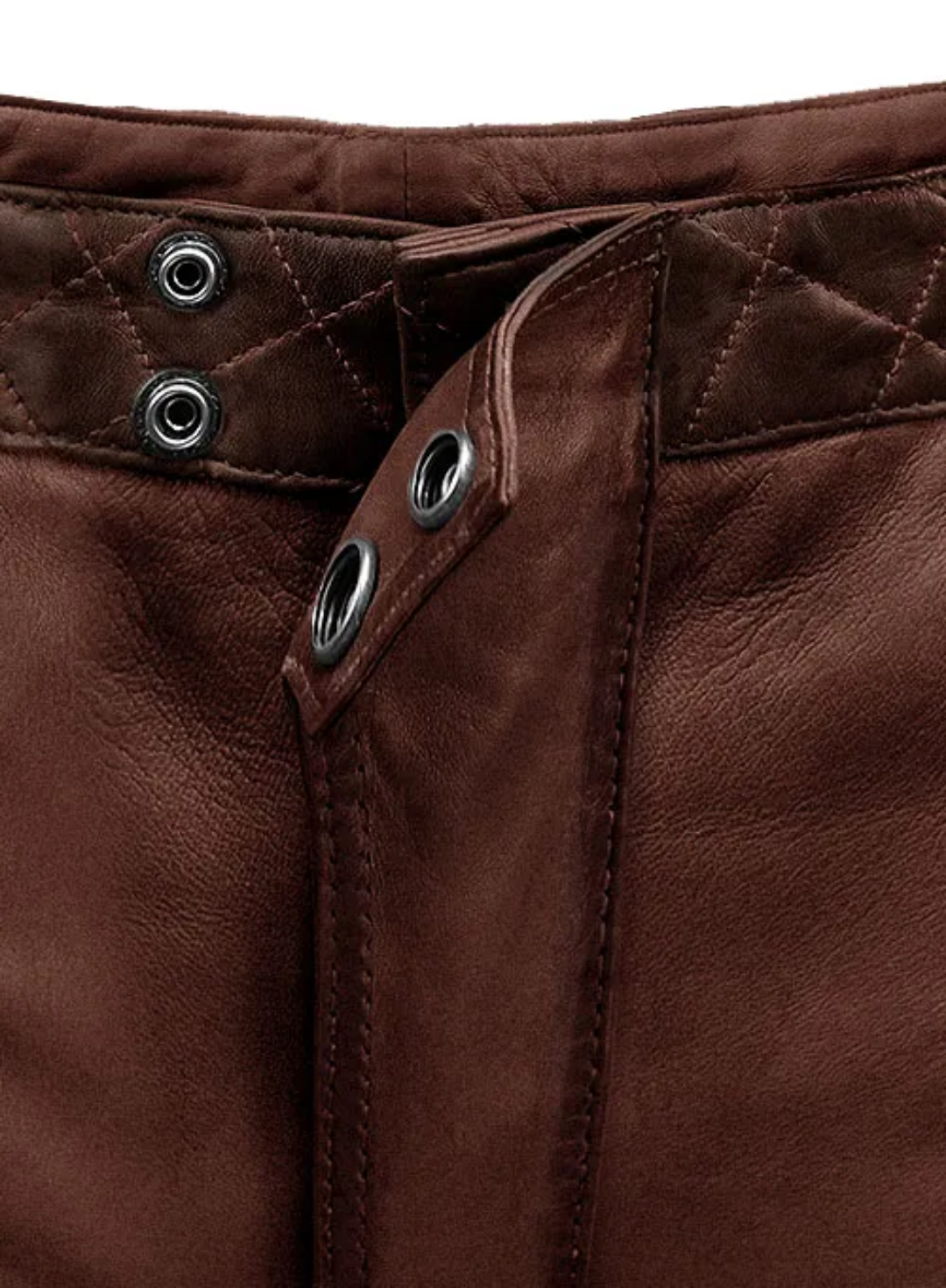 4 kingz publishers - luxury Flare leather pants