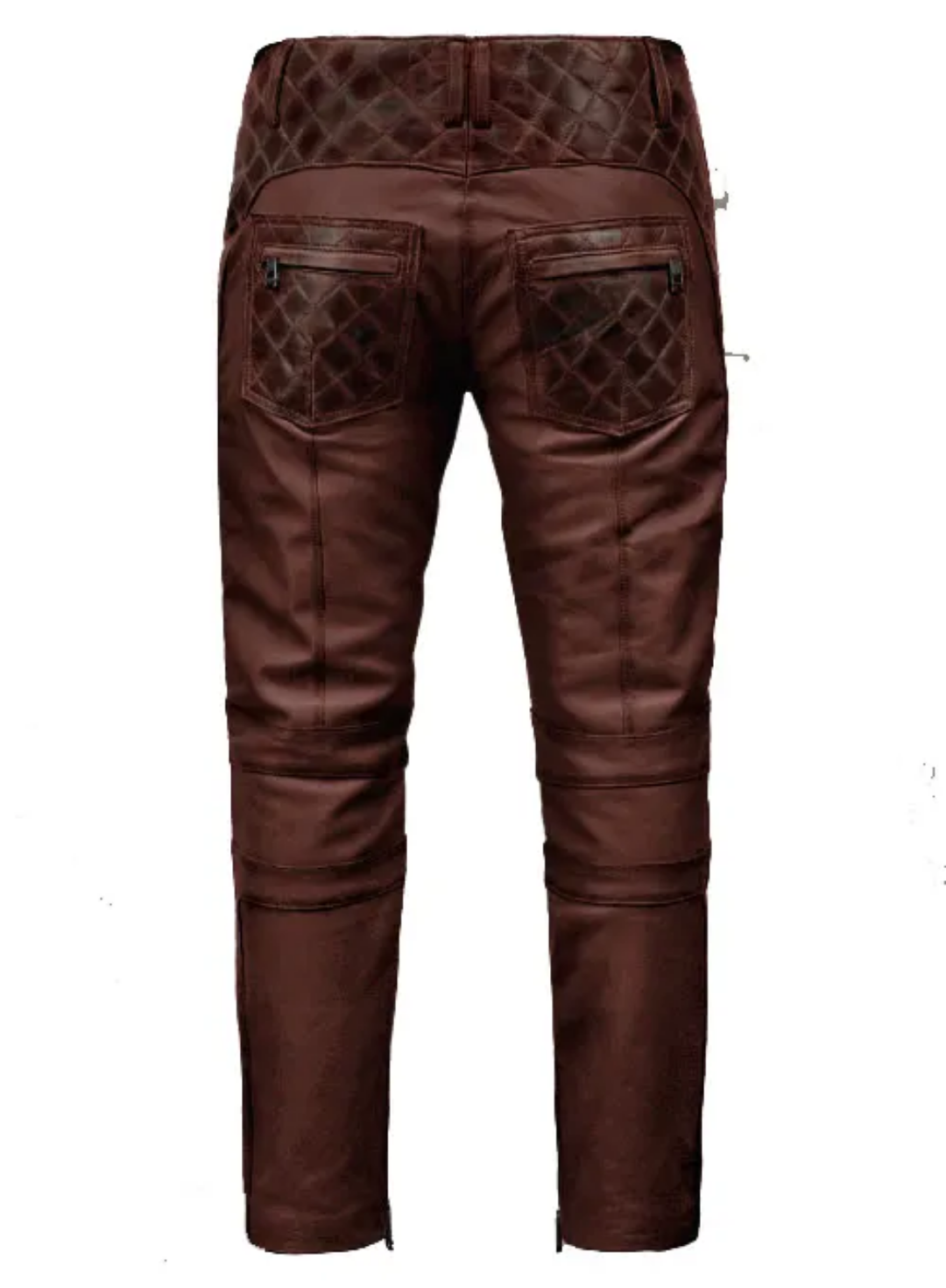 4 kingz publishers - luxury Flare leather pants