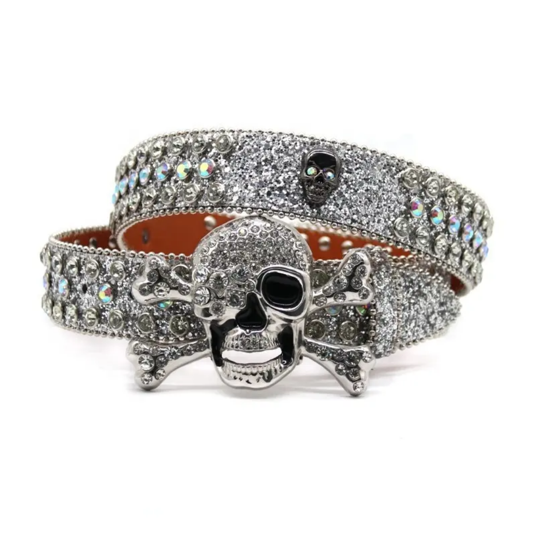 4 kingz publishers - luxury crystal Rhinestones belt
