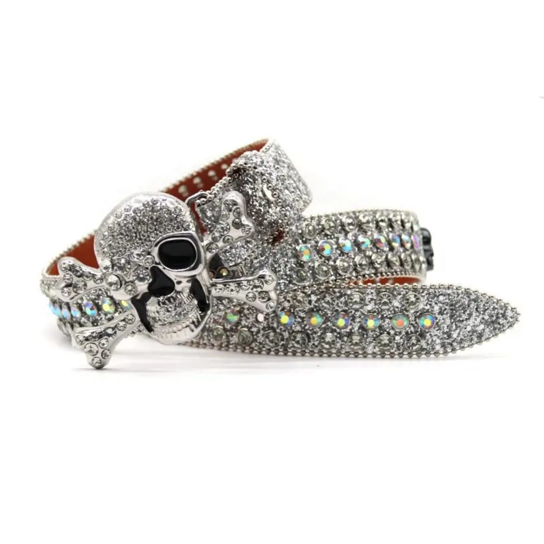 4 kingz publishers - luxury crystal Rhinestones belt