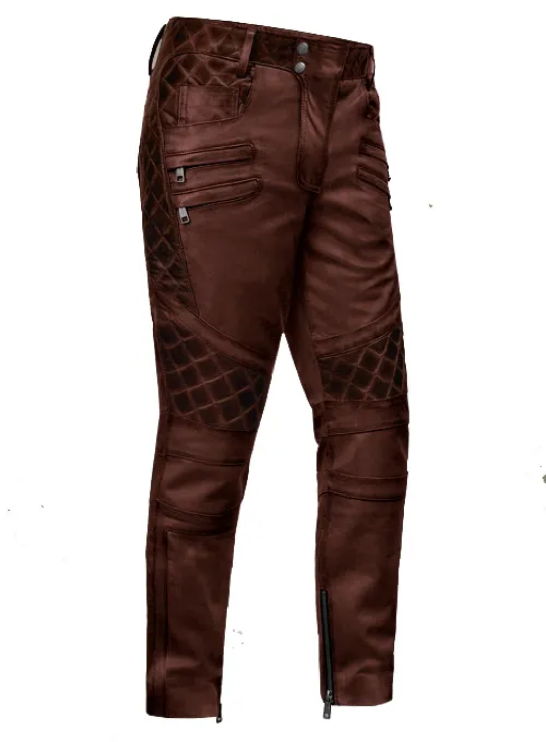 4 kingz publishers - luxury Flare leather pants