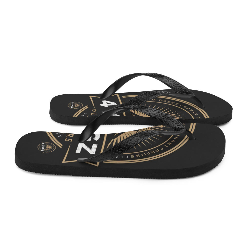 4 kingz publishers Flip-Flops