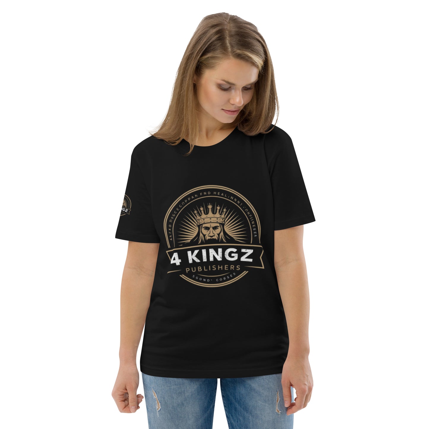 4 Kingz publishers Unisex organic cotton t-shirt