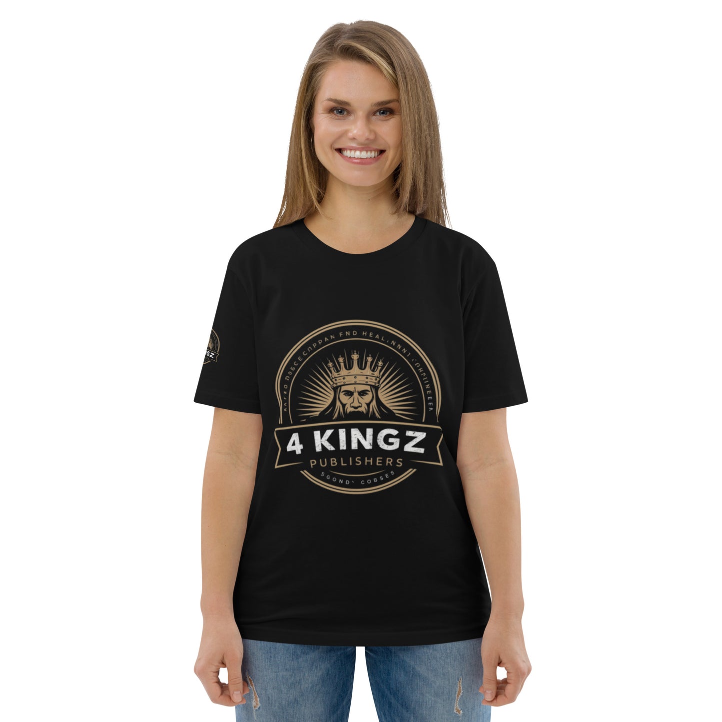 4 Kingz publishers Unisex organic cotton t-shirt