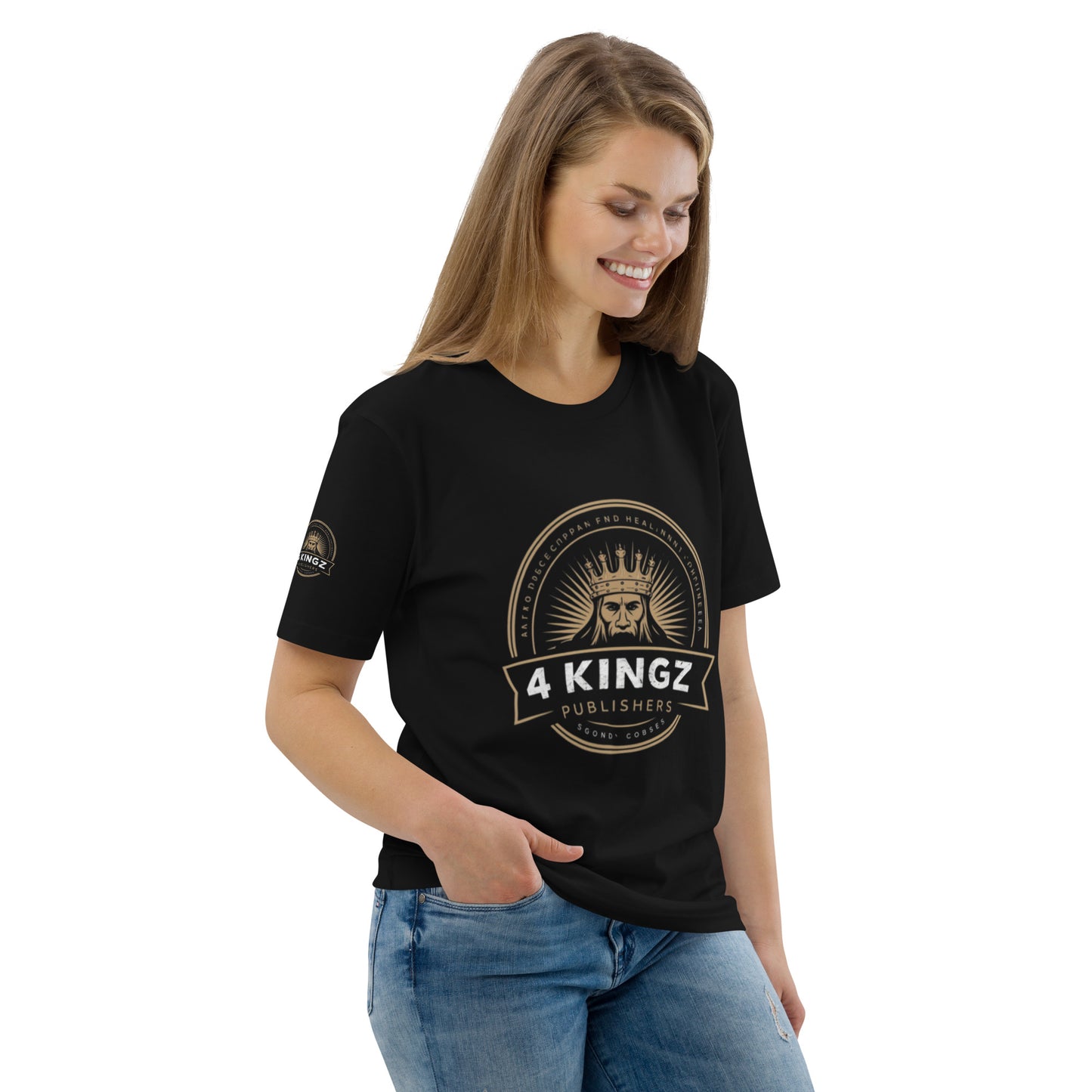 4 Kingz publishers Unisex organic cotton t-shirt