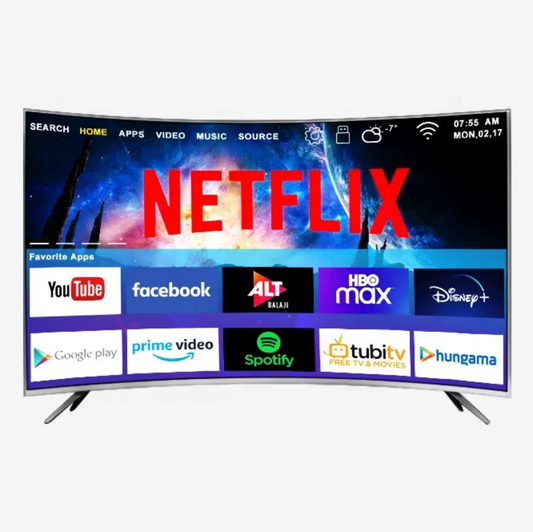 Vision curved android TV