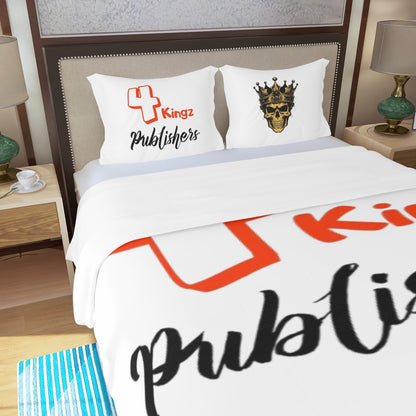 4 kingz publishers Three Piece Duvet Bedding Set
