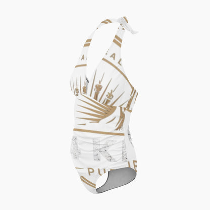 4 Kingz publishers Women's One-Piece Swimsuit