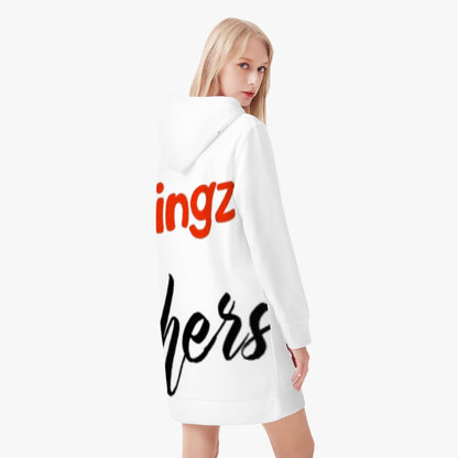 4 Kingz Publishers Women's AOP Hoodie Dress
