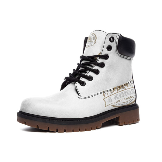 4 kingz publishers Casual Leather Lightweight boots TB
