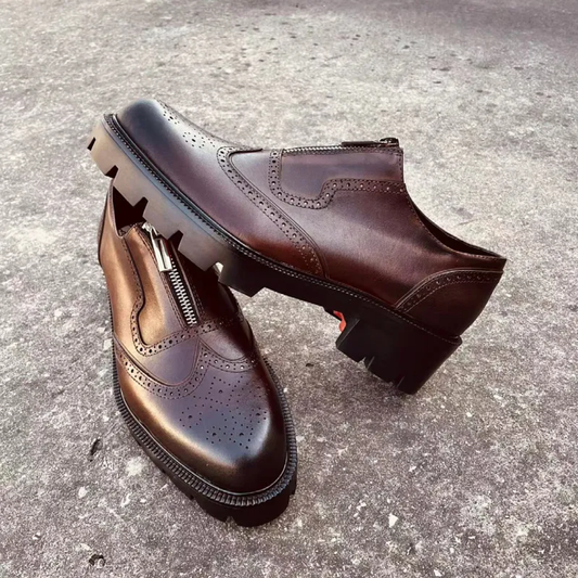 4 kingz publishers  - Italian  man's luxury genuine leather