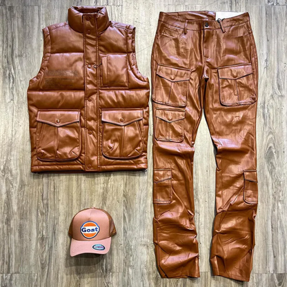 4 kingz publishers  - salati leather outfit