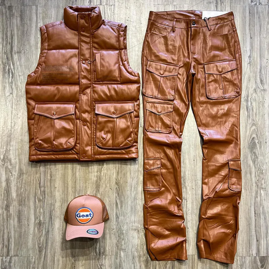 4 kingz publishers  - salati leather outfit