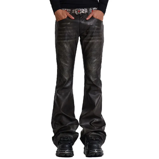 4 kingz publishers  - Unisex punk leather pants