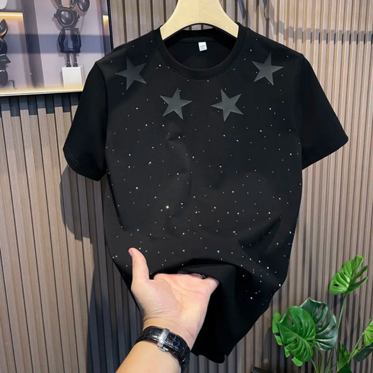 4 kingz publishers  - luxury  designer Rhinestones  t-shirt