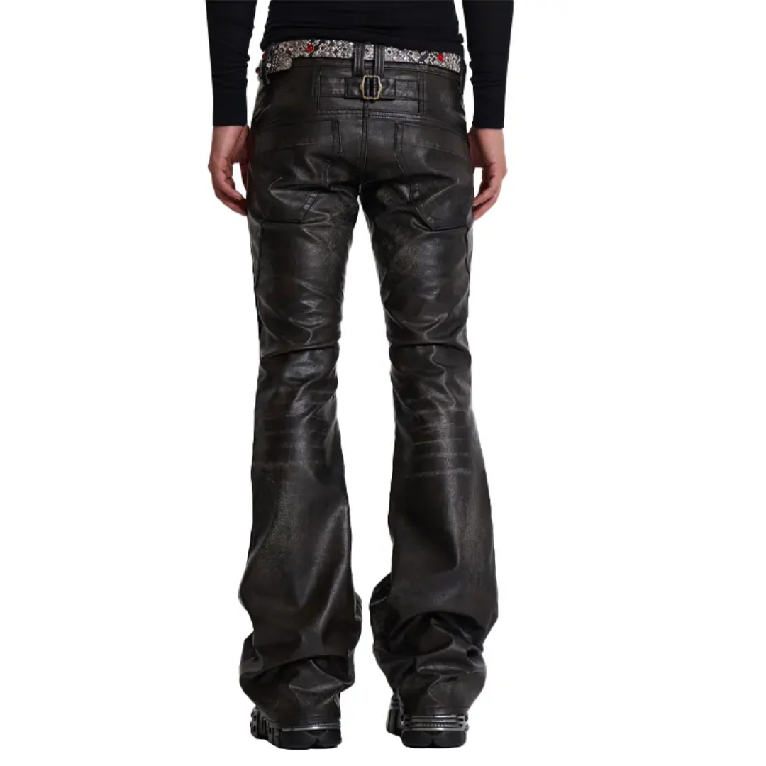 4 kingz publishers  - Unisex punk leather pants