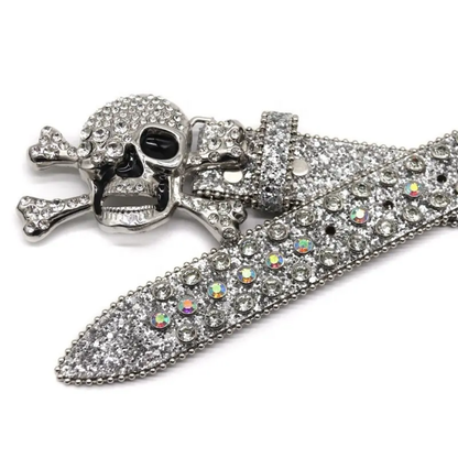 4 kingz publishers  - luxury crystal Rhinestones belt