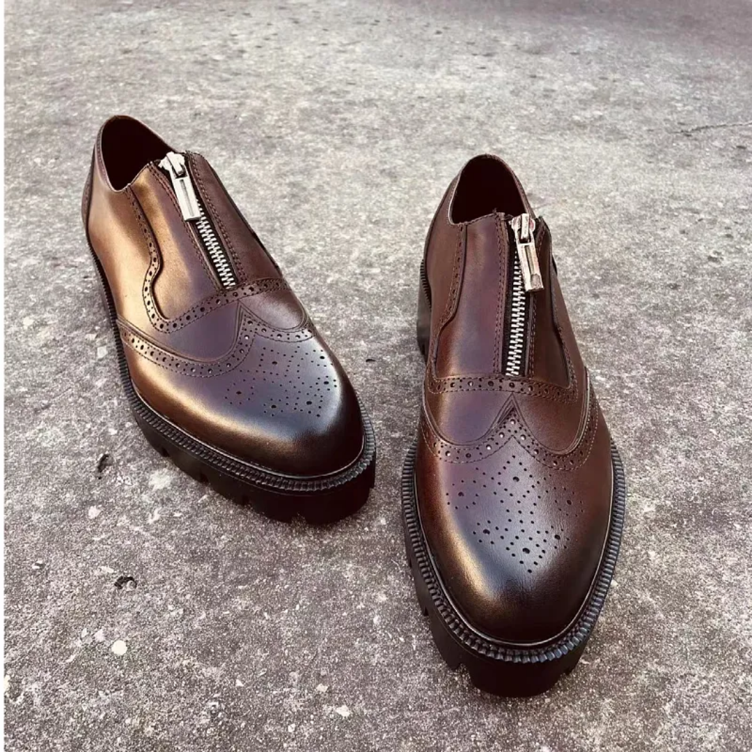 4 kingz publishers  - Italian  man's luxury genuine leather